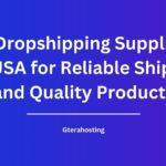 Best Dropshipping Suppliers in USA