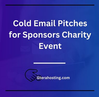 Cold Email Pitches for Sponsors Charity Event